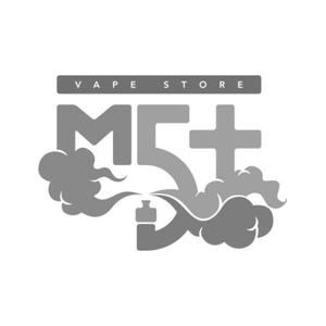 lingo ()さんの電子タバコショップ「VAPE STORE M5＋」のロゴへの提案