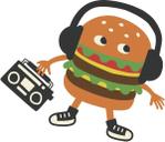 dfe (DesignForEveryday)さんのハンバーガーのキャラクターデザインへの提案