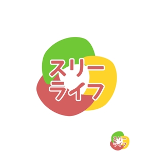 KenichiKashima ()さんの人が喜ぶサービスを提供する「スリーライフ」のロゴへの提案