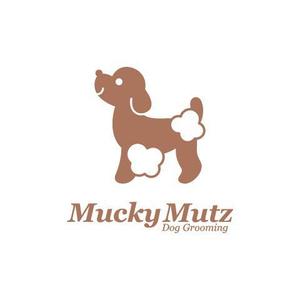 nabe (nabe)さんのドッグ　トリミングサロン　『Mucky Mutz Dog Grooming』の　ロゴへの提案