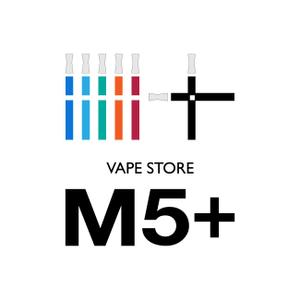 Masahiro Yamashita (my032061)さんの電子タバコショップ「VAPE STORE M5＋」のロゴへの提案