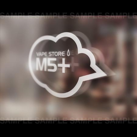 noahs_ark (noahs_ark)さんの電子タバコショップ「VAPE STORE M5＋」のロゴへの提案