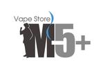 arnold (arnold)さんの電子タバコショップ「VAPE STORE M5＋」のロゴへの提案