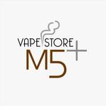 atomgra (atomgra)さんの電子タバコショップ「VAPE STORE M5＋」のロゴへの提案