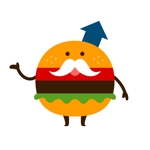 pastelさんのハンバーガーのキャラクターデザインへの提案