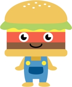 ミウラ (miura03)さんのハンバーガーのキャラクターデザインへの提案