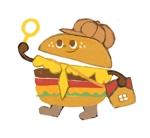 hitotsuba (10iro)さんのハンバーガーのキャラクターデザインへの提案