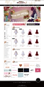 kana- (kana-)さんの新しいECサイトのWEBデザイン 【ゴスロリ服の通販サイト】（トップ+商品ページ）への提案