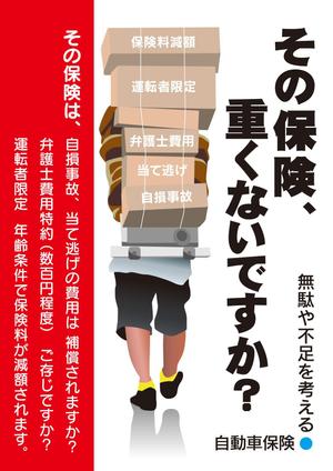 ninaiya (ninaiya)さんのガソリンスタンド店内に設置する自動車保険POP作成への提案