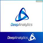 monkey designs (gerkeely)さんのデータサイエンスのクラウドソーシング「Deep Analytics」のロゴへの提案