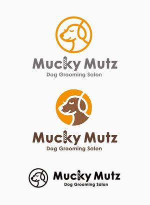 J wonder (J-wonder)さんのドッグ　トリミングサロン　『Mucky Mutz Dog Grooming』の　ロゴへの提案