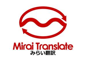renamaruuさんの翻訳サービス会社「株式会社 みらい翻訳」のコーポレートロゴ制作への提案