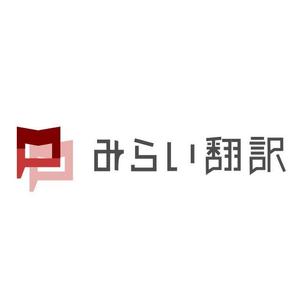 KenichiKashima ()さんの翻訳サービス会社「株式会社 みらい翻訳」のコーポレートロゴ制作への提案