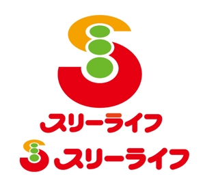 ＢＬＡＺＥ (blaze_seki)さんの人が喜ぶサービスを提供する「スリーライフ」のロゴへの提案