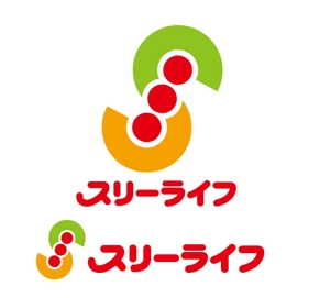 ＢＬＡＺＥ (blaze_seki)さんの人が喜ぶサービスを提供する「スリーライフ」のロゴへの提案