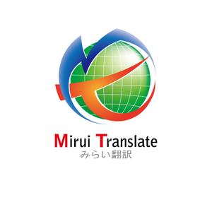 でぃで ()さんの翻訳サービス会社「株式会社 みらい翻訳」のコーポレートロゴ制作への提案