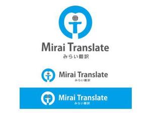 株式会社シディアー (cidia)さんの翻訳サービス会社「株式会社 みらい翻訳」のコーポレートロゴ制作への提案