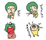 モリ　メメ (MoriMm)さんの人物でゆるキャラ系のLINEスタンプ作成への提案