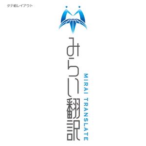 STUDIO ZEAK  (omoidefz750)さんの翻訳サービス会社「株式会社 みらい翻訳」のコーポレートロゴ制作への提案