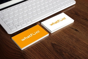 taka design (taka_design)さんのパソコンやホビーを取り扱う会社「whatfun」ワットファンのロゴへの提案