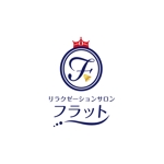 yuko asakawa (y-wachi)さんのリラクゼーションサロン「フラット」のロゴへの提案