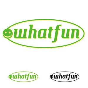 arparp (susumutsujioka)さんのパソコンやホビーを取り扱う会社「whatfun」ワットファンのロゴへの提案