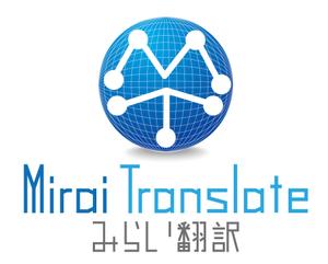のぶ (nob146)さんの翻訳サービス会社「株式会社 みらい翻訳」のコーポレートロゴ制作への提案