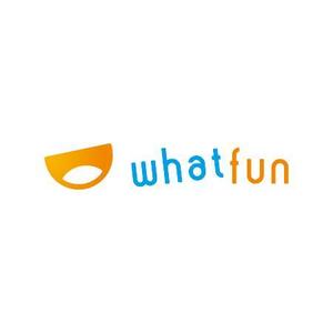 alne-cat (alne-cat)さんのパソコンやホビーを取り扱う会社「whatfun」ワットファンのロゴへの提案