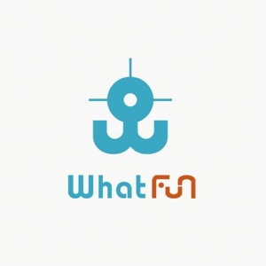 mae_chan ()さんのパソコンやホビーを取り扱う会社「whatfun」ワットファンのロゴへの提案