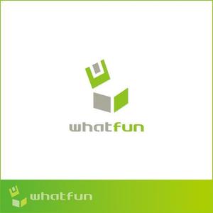 smoke-smoke (smoke-smoke)さんのパソコンやホビーを取り扱う会社「whatfun」ワットファンのロゴへの提案