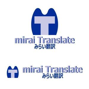 FORME DESIGN (fd-ino3)さんの翻訳サービス会社「株式会社 みらい翻訳」のコーポレートロゴ制作への提案