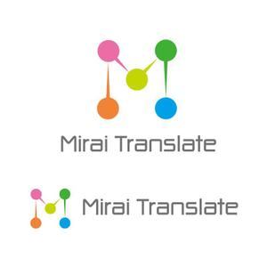rei 0000 (momoz3588)さんの翻訳サービス会社「株式会社 みらい翻訳」のコーポレートロゴ制作への提案