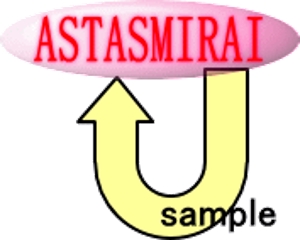 レデスト (reddest)さんの新規設立会社「株式会社アスタスミライ」のロゴへの提案