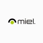 graphさんの人工知能経営管理SaaS「 miel. 」のロゴへの提案