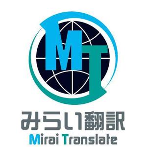 CF-Design (kuma-boo)さんの翻訳サービス会社「株式会社 みらい翻訳」のコーポレートロゴ制作への提案