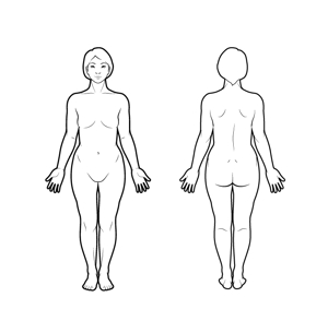 wood_moons (wood_moons)さんの☆急募☆医療機関向けアプリで使用する人体図のイラストへの提案