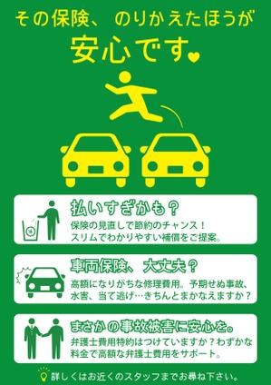 晴乃輔 (seijyuro)さんのガソリンスタンド店内に設置する自動車保険POP作成への提案
