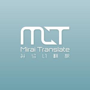 graphさんの翻訳サービス会社「株式会社 みらい翻訳」のコーポレートロゴ制作への提案
