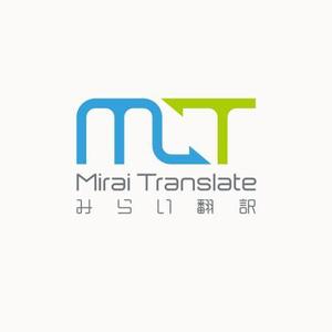 graphさんの翻訳サービス会社「株式会社 みらい翻訳」のコーポレートロゴ制作への提案