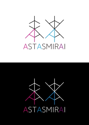 ｍizuncoo ()さんの新規設立会社「株式会社アスタスミライ」のロゴへの提案