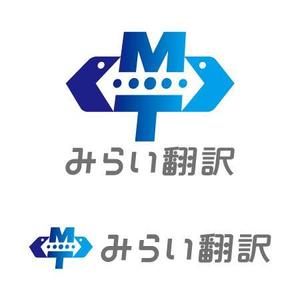 B1-STUDIO (simon)さんの翻訳サービス会社「株式会社 みらい翻訳」のコーポレートロゴ制作への提案