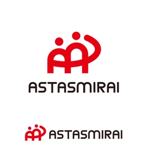 octo (octo)さんの新規設立会社「株式会社アスタスミライ」のロゴへの提案