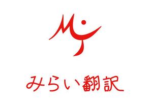 miki-mikiさんの翻訳サービス会社「株式会社 みらい翻訳」のコーポレートロゴ制作への提案