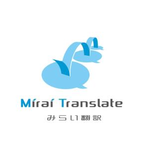 taka design (taka_design)さんの翻訳サービス会社「株式会社 みらい翻訳」のコーポレートロゴ制作への提案