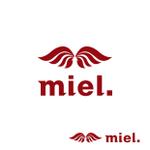 smileblueさんの人工知能経営管理SaaS「 miel. 」のロゴへの提案