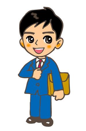 長嶋千枝里 ()さんの元気な営業マンのキャラクターデザインへの提案