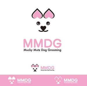 kora３ (kora3)さんのドッグ　トリミングサロン　『Mucky Mutz Dog Grooming』の　ロゴへの提案