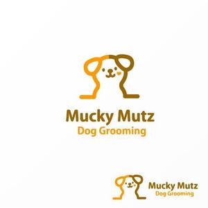 Jelly (Jelly)さんのドッグ　トリミングサロン　『Mucky Mutz Dog Grooming』の　ロゴへの提案