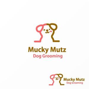 Jelly (Jelly)さんのドッグ　トリミングサロン　『Mucky Mutz Dog Grooming』の　ロゴへの提案