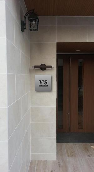 s.s. (design-home)さんのデザイナーズマンションの入り口の看板への提案